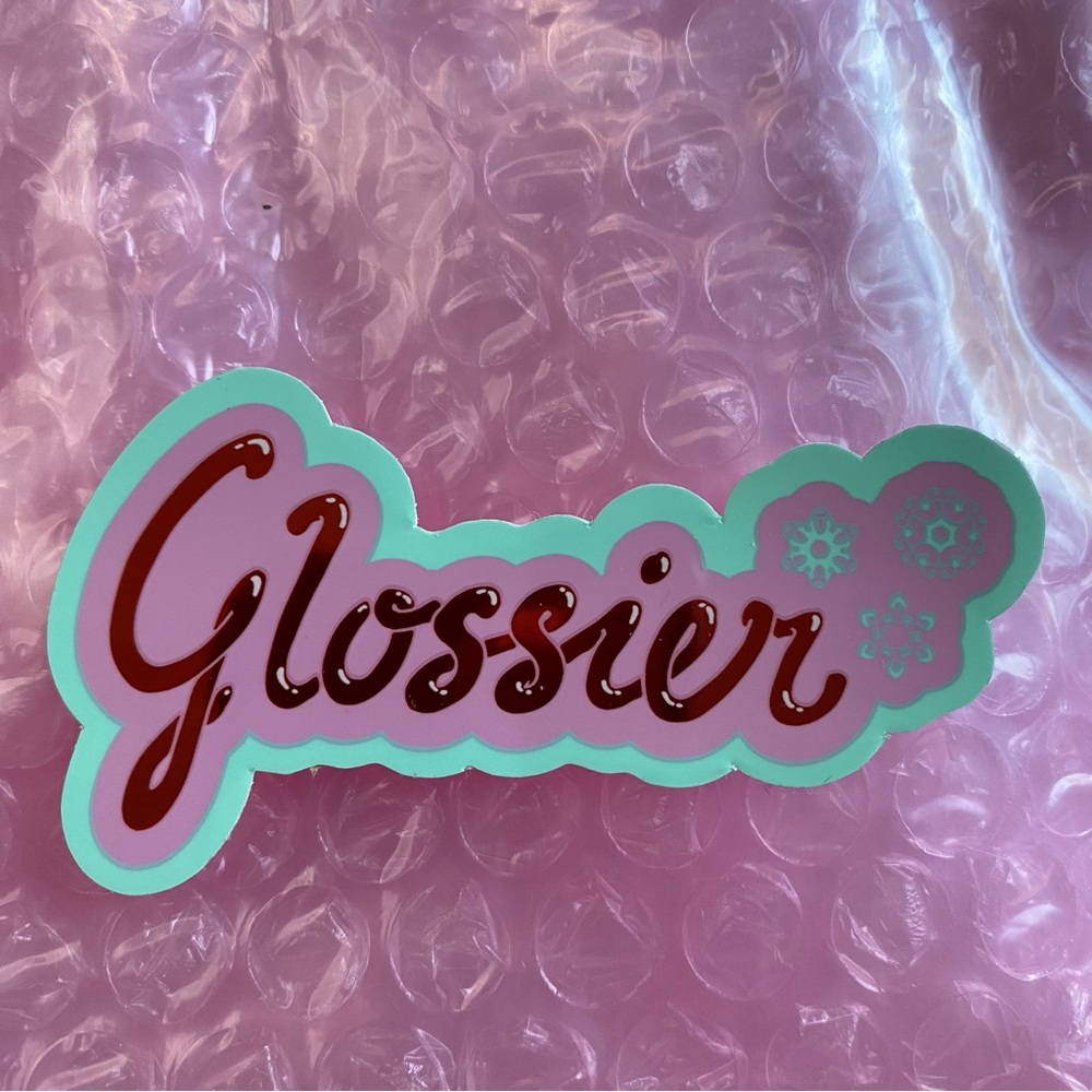 [NWT] Glossier Seasonal Sticker